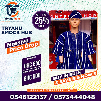 Original Smocks Online | Authentic Ghanaian Fugu � Tryahu Store
